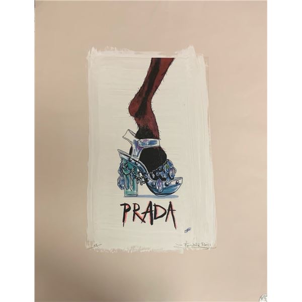 Prada Classic Shoes Fairchild Paris Print Art Collection