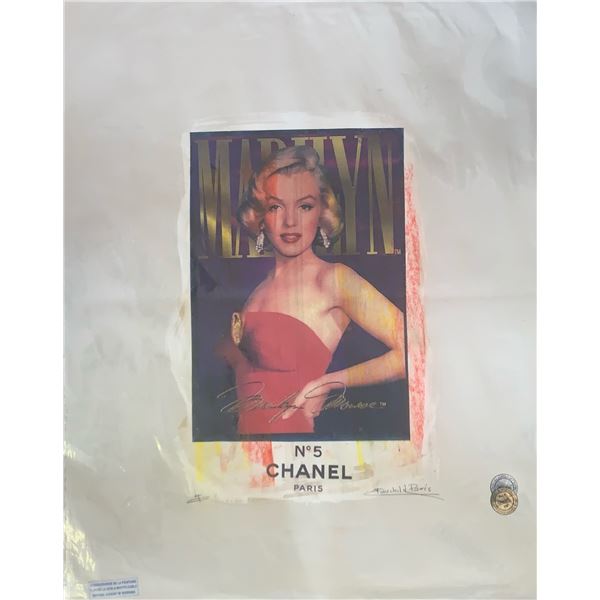 Limited Edition “Chanel Marilyn Monroe" Fairchild Collection Artist Print