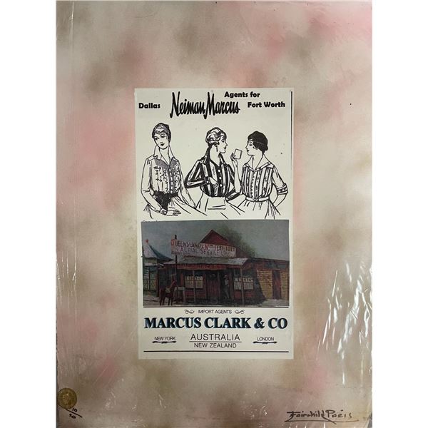 Neiman Marcus x Marcus Clark & Co. (Australia) Fairchild Paris Print Art Collection