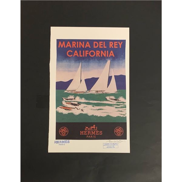 Marina del Rey California x Hermès Paris Fairchild Paris Print Art Collection