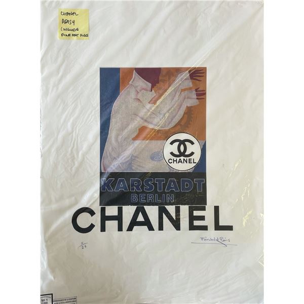 Chanel x Karstadt Department Store  Berlin (Germany) Fairchild Paris Print Art Collection