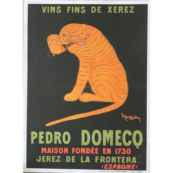 Vins Fins De Xerez (De Zerez Fine Wines) Fairchild Paris Print Art Collection