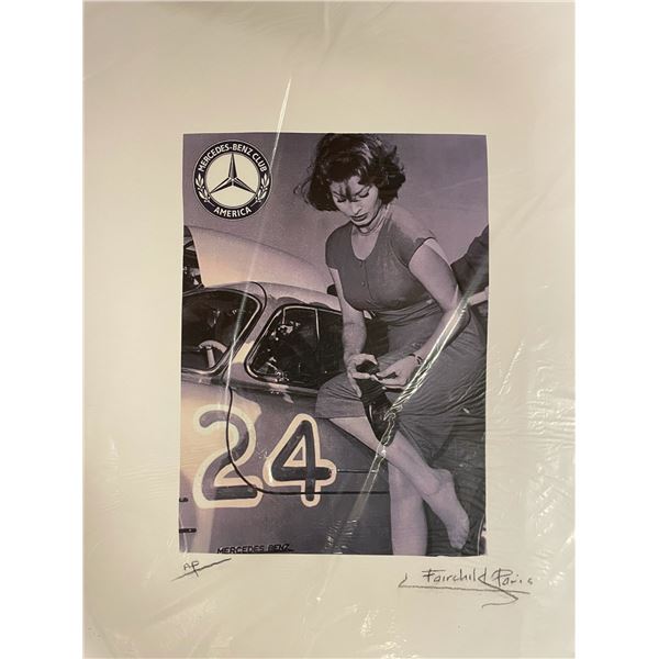 Sophia Loren x Mercedes-Benz Club Fairchild Paris Print Art Collection