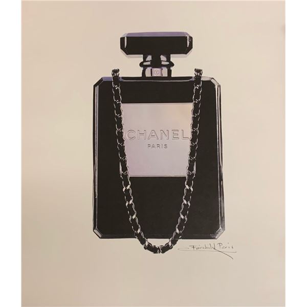 Chanel Paris Parfum Fairchild Paris Print Art Collection