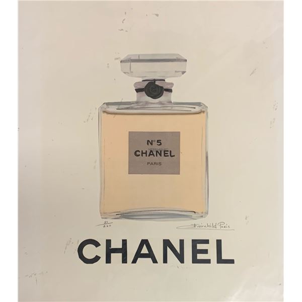 Limited Edition Chanel No. 5  Paris Parfum Fairchild Collection Print