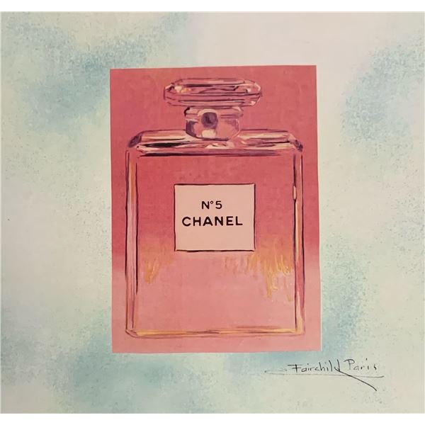 Limited Edition Chanel No. 5  Paris Parfum Fairchild Collection Print