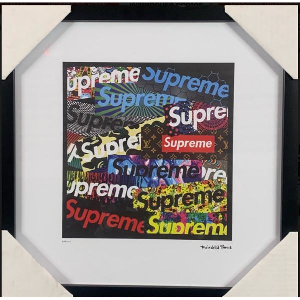 Limited Edition Supreme, Fairchild Paris Collection- Framed