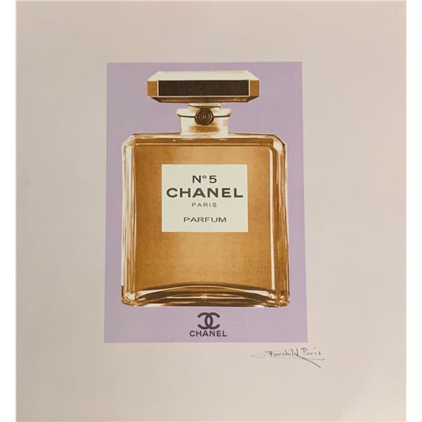 Limited Edition Chanel No. 5  Paris Parfum Fairchild Collection Print