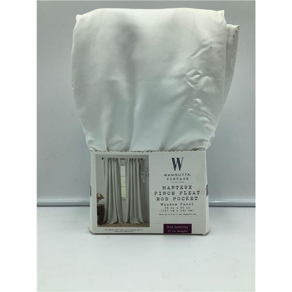 Wamsutta Vintage Pinch Pleat Rod Pocket