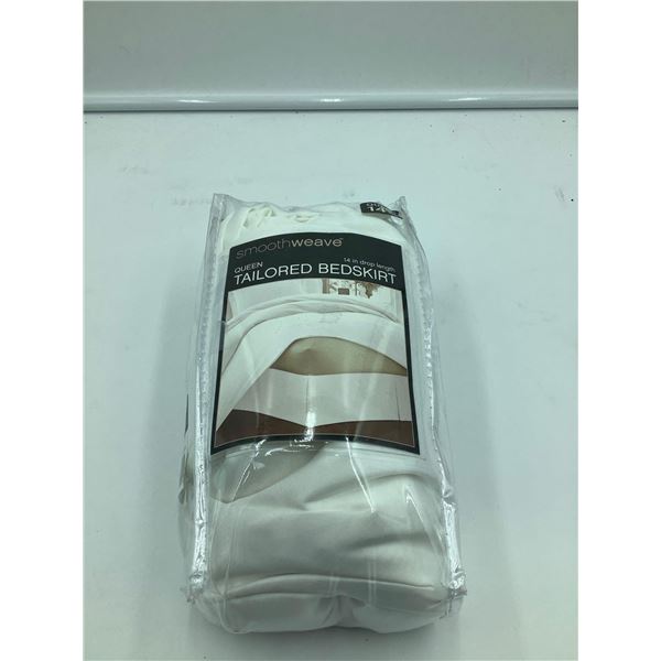 SmoothWeave Queen Tailored Bedskirt