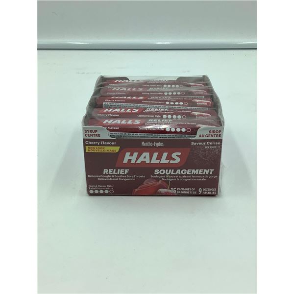 Halls Relief Syrup Center Cherry Flavour