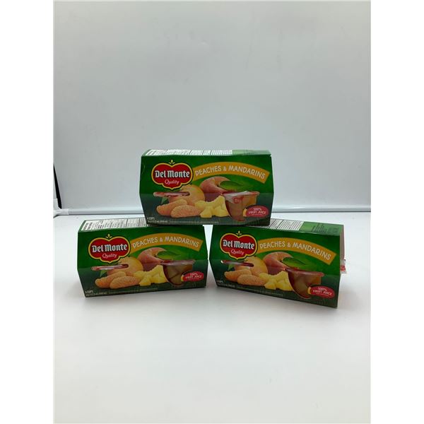 Del Monte Peaches & Mandarins (3- 4 x 112.5ml)