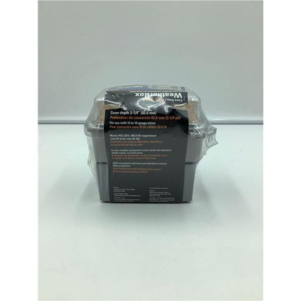 Extra Duty WeatherBox with GFCI
