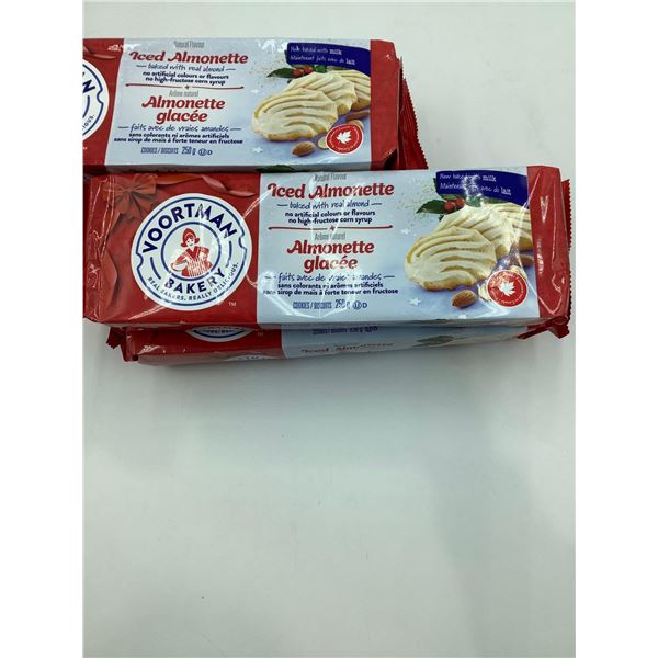 Voortman Iced Almonette Cookies (6 x 250g)