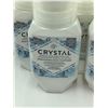 Image 2 : Crystal Mineral Deodorant-Unscented (6 x 2fl oz)