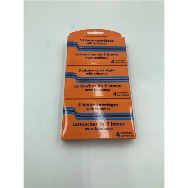 5 Blade Cartridges (3 x 4)