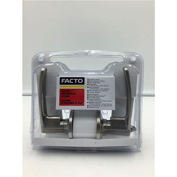 Facto Keyed Entrance Lever