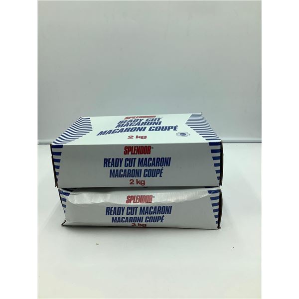 Splendor ready cut macaroni ( 2 x 2kg )