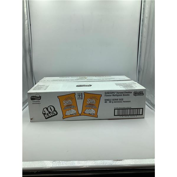 Case of Harvest Cheddar Sun Chips ( 40 x 40g)
