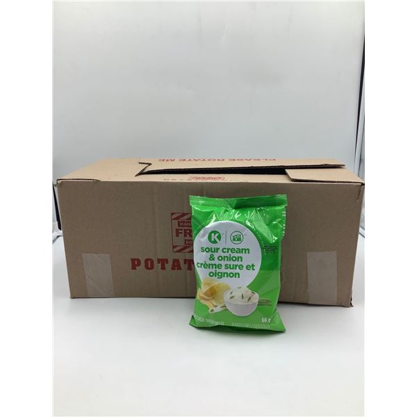 Case of Sour Cream and Onion Chips (12 x 66g)