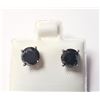 Image 1 : $800 14K  Black Diamomd(1.75ct) Earrings