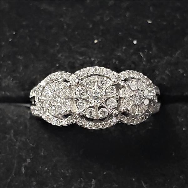 $1800 10K  Diamond (0.2Ct,Si2-I1,F-G) Diamond (0.3Ct,I1-2,F-G) Ring