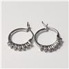 Image 3 : $29 Silver White Topaz Earrings