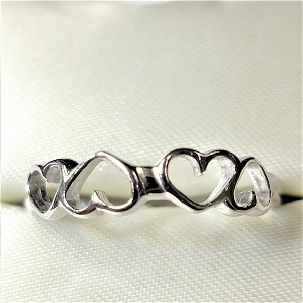 $60 Silver Heart Ring