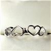 Image 1 : $60 Silver Heart Ring