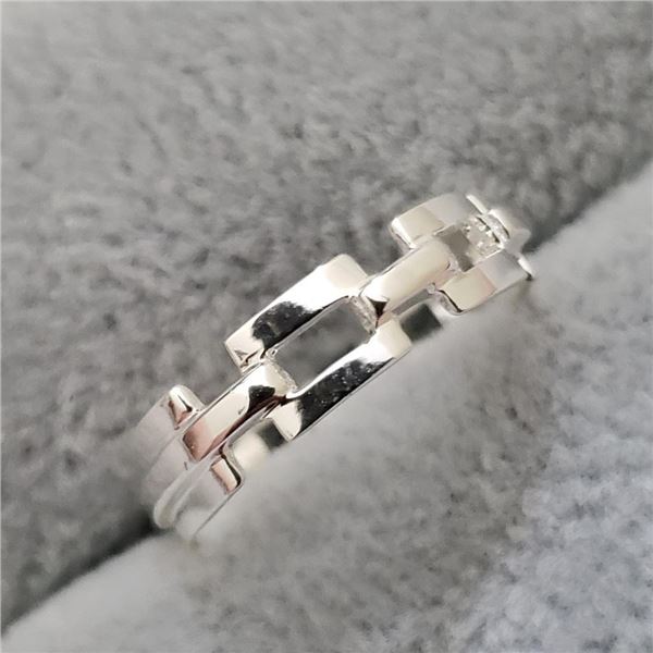 $80 Silver Link  Ring