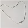 Image 2 : $80 Silver 16"  Necklace