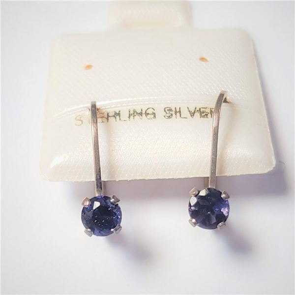 $80 Silver Lolite Earrings