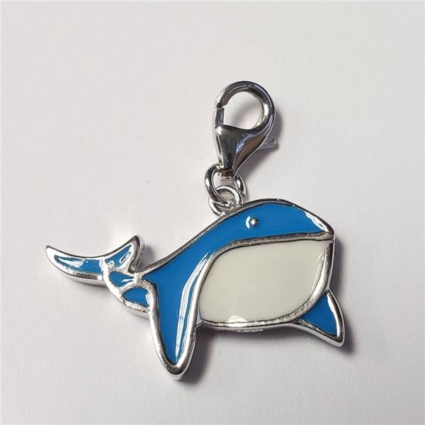 $80 Silver Whale Pendant