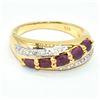 Image 1 : Gold plated Sil Ruby(1.45ct) Ring