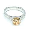 Image 1 : Silver Yellowiesh Moissanite(1.65ct) Ring