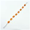 Image 3 : Silver Amber(14.4ct) Bracelet