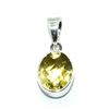 Image 1 : Silver Lemon Quartz(4.5ct) Pendant