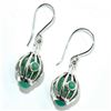 Image 3 : Silver Crysoprace(5.4ct) Earrings