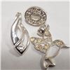 Image 1 : Silver Lot Of 3 Pendant