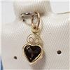 Image 1 : 14K  Smokey Topaz Pendant