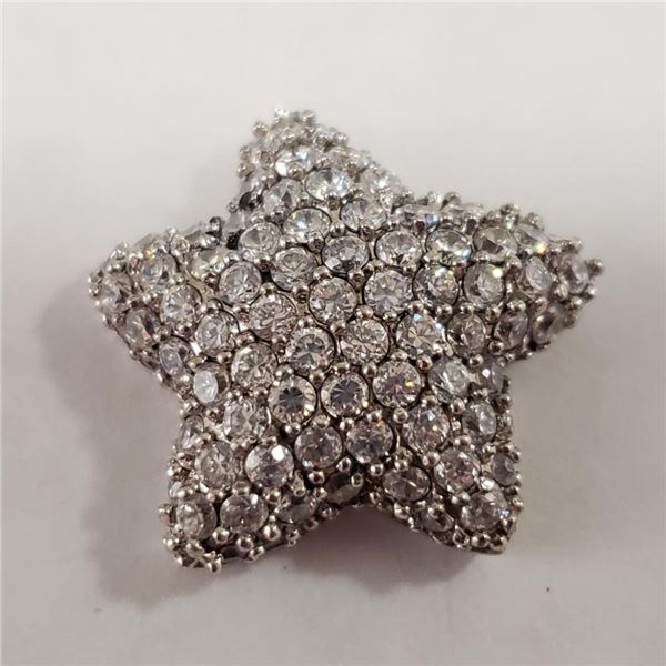 $160 Silver CZ Pendant