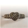 Image 1 : $100 Silver Marcasite Ring