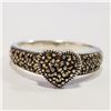 Image 3 : $100 Silver Marcasite Ring