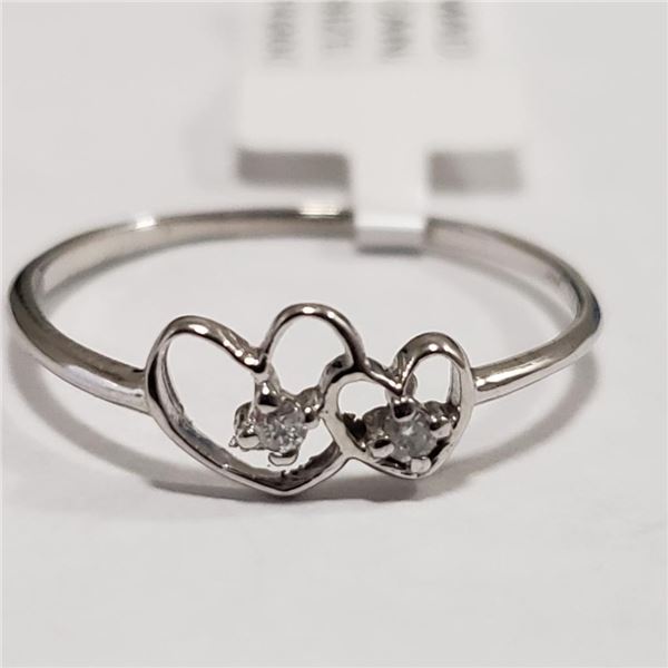 $400 10K  Diamond(0.04ct) Ring