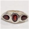 Image 1 : $200 Silver Garnet Ring