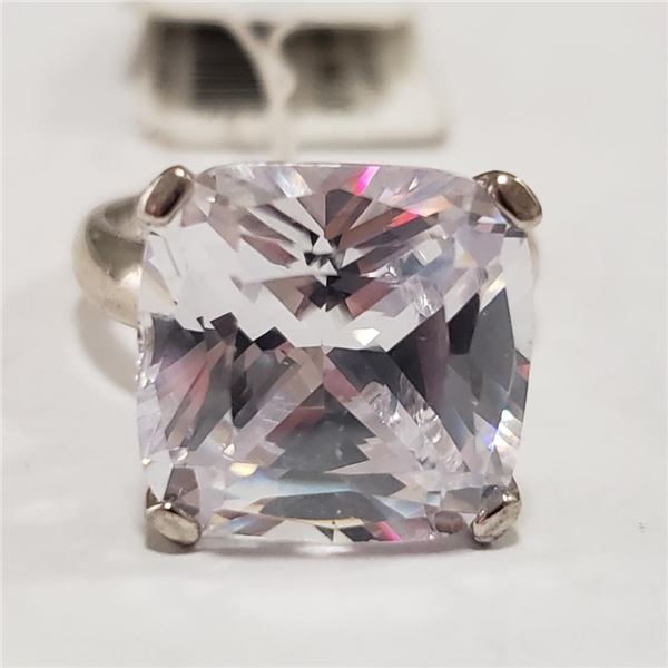 $200 Silver CZ Ring