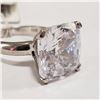 Image 2 : $200 Silver CZ Ring
