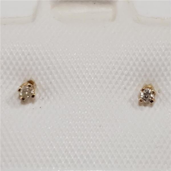 $200 14K  Diamond(0.02ct) Earrings