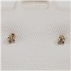 Image 1 : $200 14K  Diamond(0.02ct) Earrings
