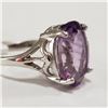 Image 2 : $2000 10K  Amethyst(10ct) Ring